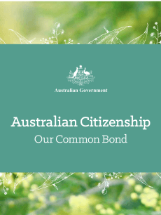 Australian Citizenship Our Common Bond